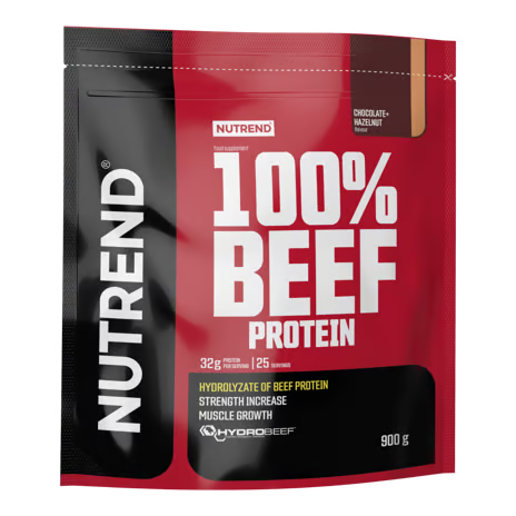 Nutrend 100% Beef Protein 900 G - Chocolate Hazelnut