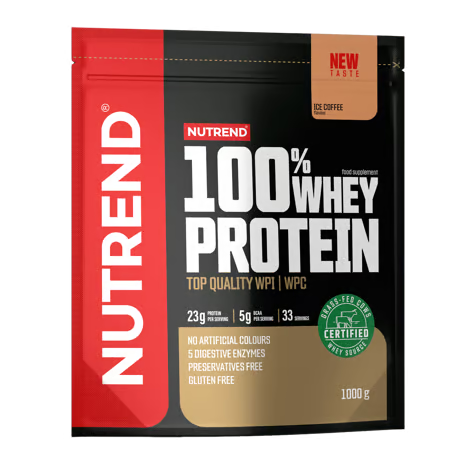Nutrend 100% Whey Protein 1000 G - Ice Coffee