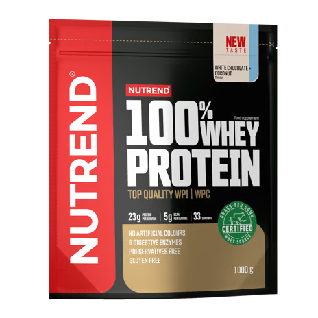 Nutrend 100% Whey Protein 1000 G - White Chocolate N Coconut
