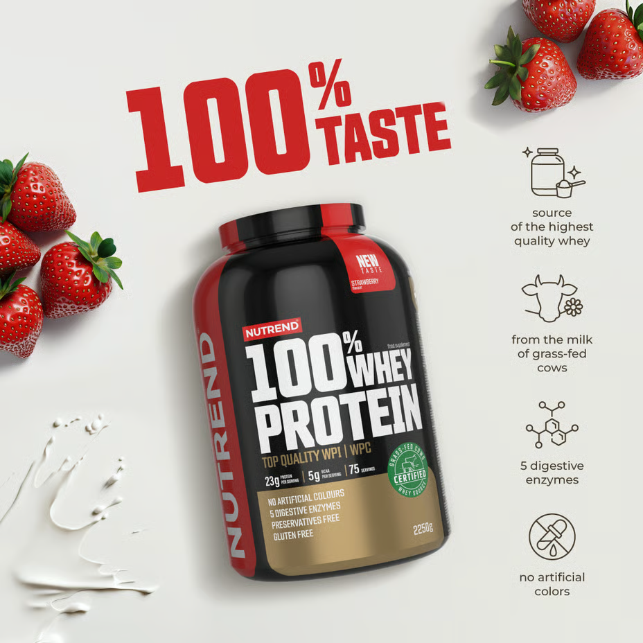 Nutrend 100% Whey Protein 2250 G - White Chocolate N Coconut Best Price in Abu Dhabi