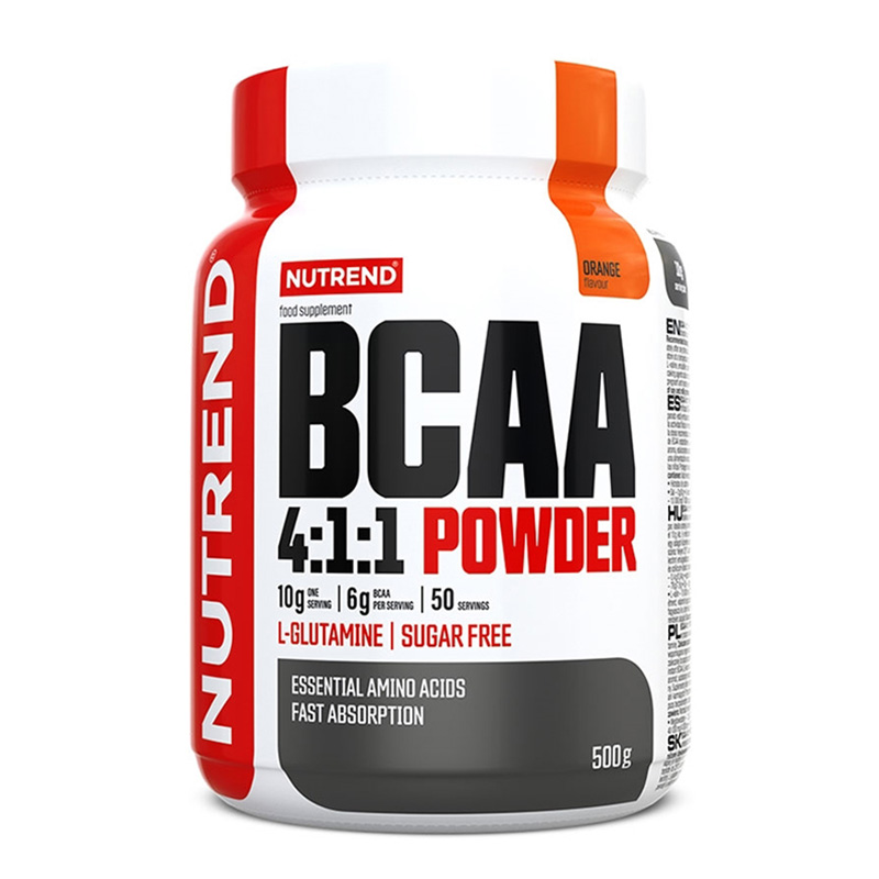 Nutrend BCAA 4:1:1 Powder 500 G - Orange