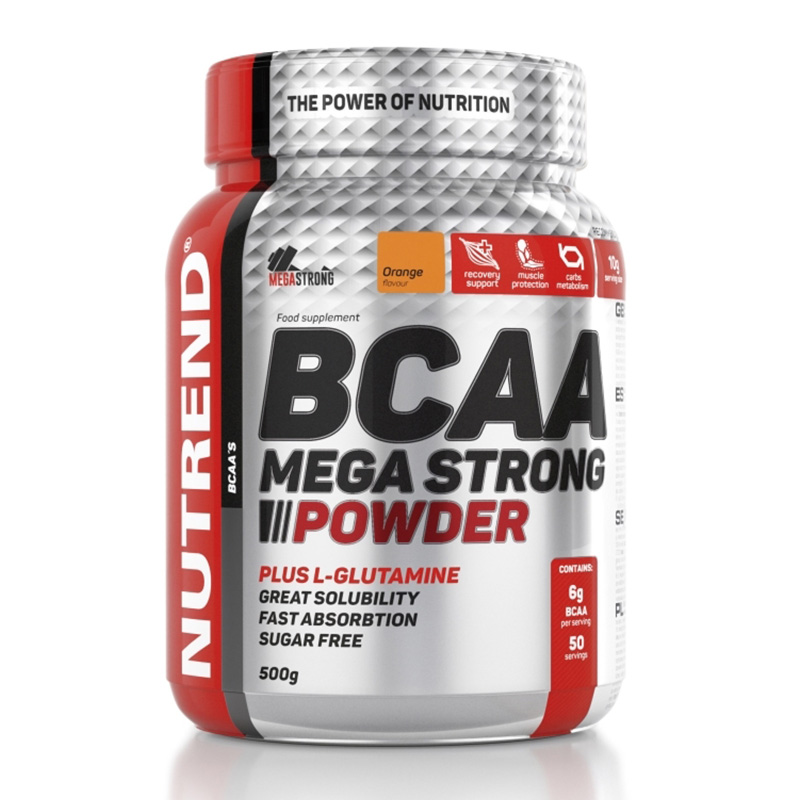 Nutrend BCAA Mega Strong Powder 500 G Best Price in UAE