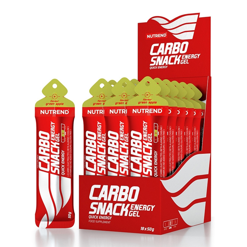 Nutrend Carbo Snack Sachet 50 x 12 Gel Sachets