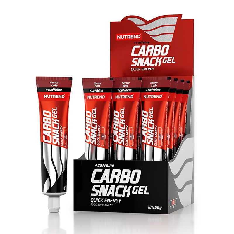 Nutrend Carbosnack With Caffeine Tube 50g*12 Best Price in Dubai