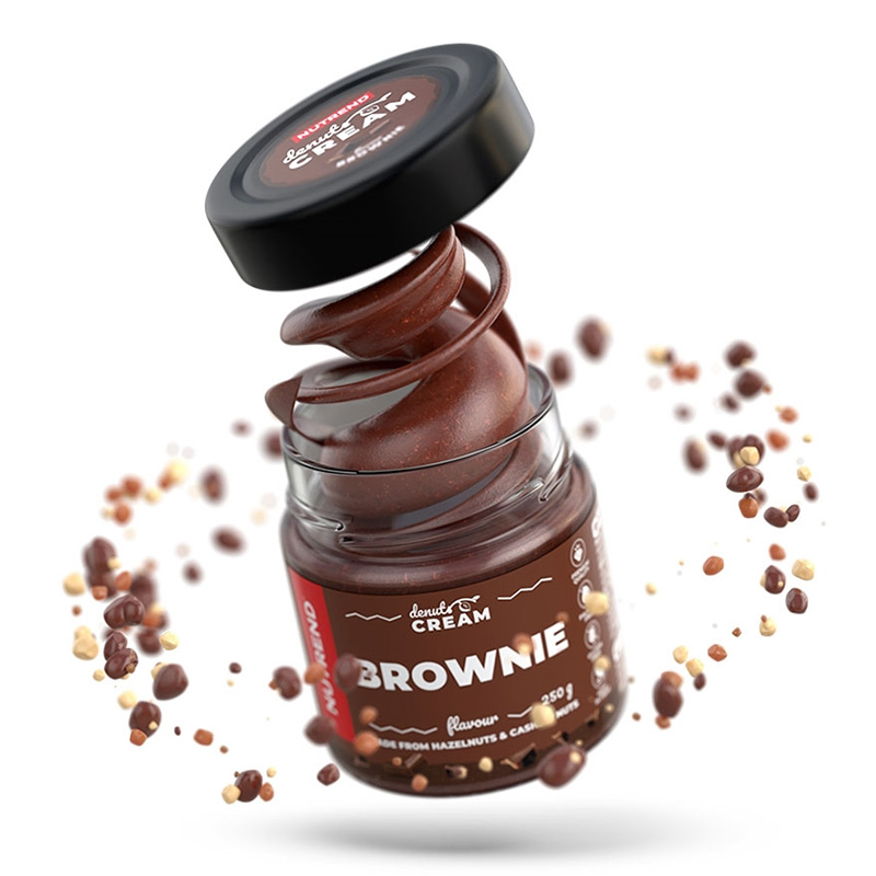 Nutrend DeNuts Cream 250 G - Brownie Best Price in Dubai