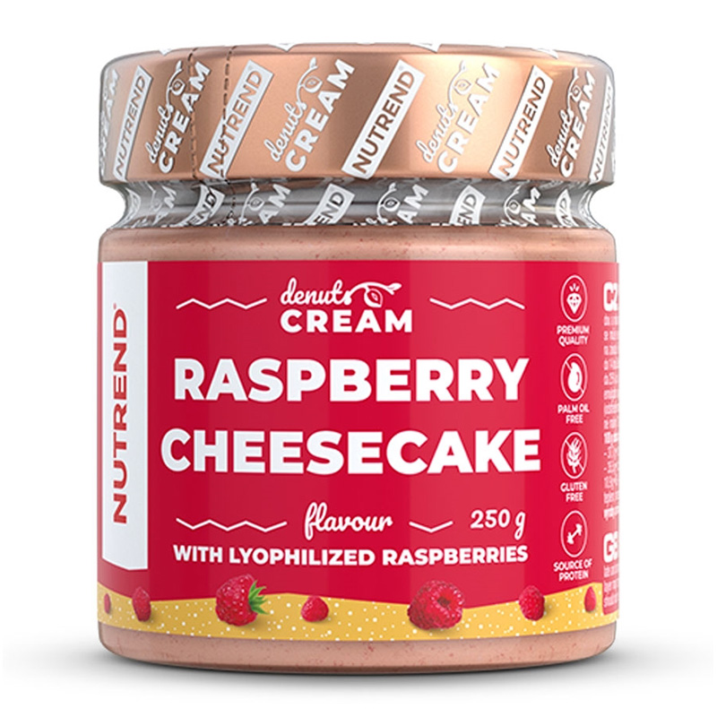 Nutrend DeNuts Cream 250 G - Raspberry Cheesecake