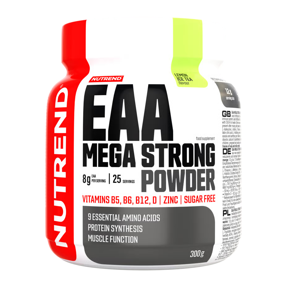 Nutrend EAA Mega Strong Powder 300 G - Lemon Iced Tea