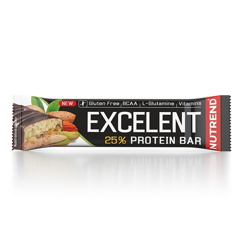 Nutrend Excelent Protein Bar Double 40 G - Almond & Pistachio With Pistachios