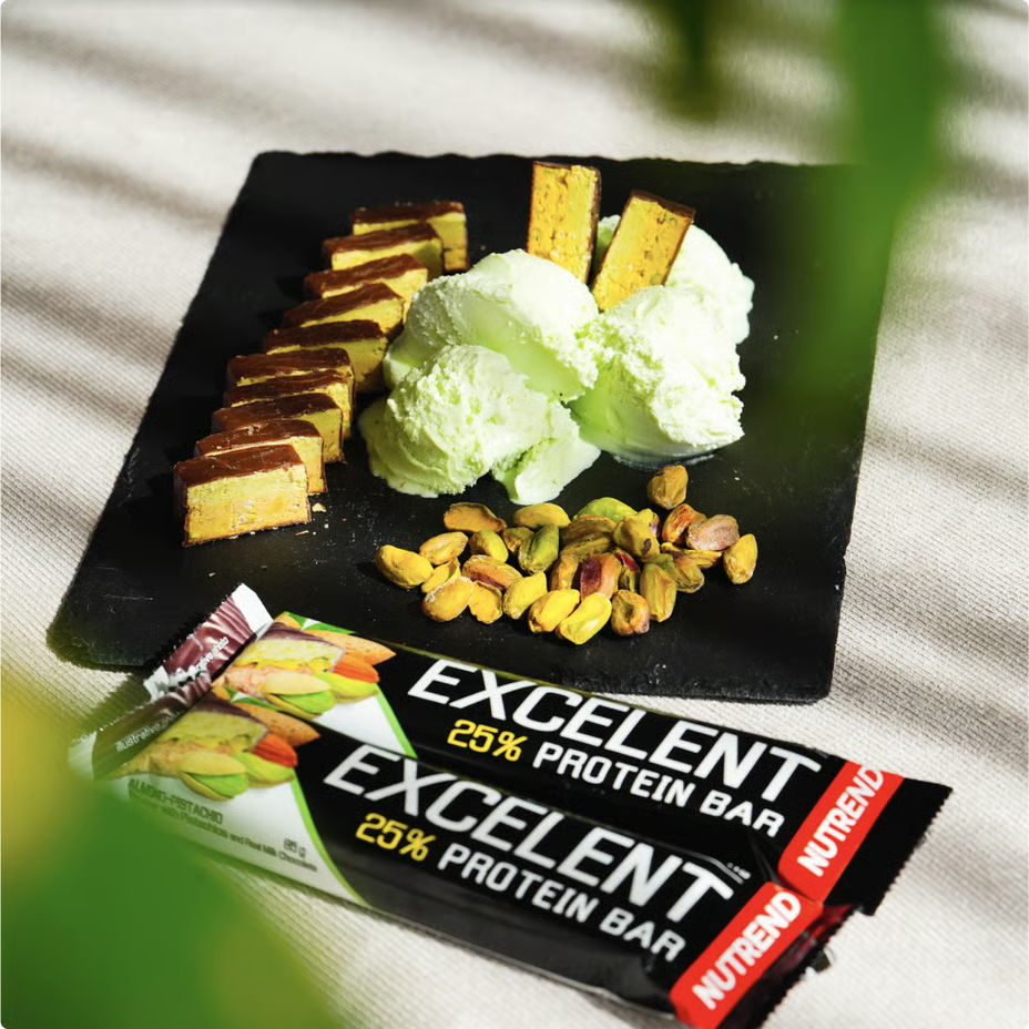 Nutrend Excelent Protein Bar Double 85 G - Lemon & Curd & Raspberry with Cranberries in Milk Chocolate Best Price in Al Ain