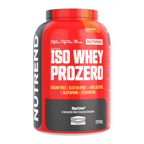 Nutrend ISO Whey ProZero 2250 G - Salted Caramel
