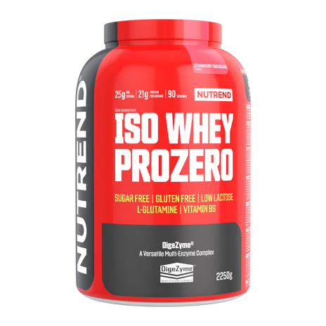 Nutrend ISO Whey ProZero 2250 G - Strawberry Cheesecake