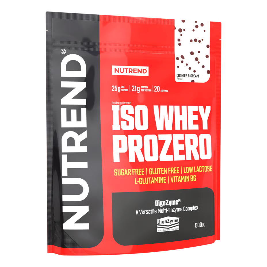 Nutrend ISO Whey ProZero 500 G - Cookies N Cream