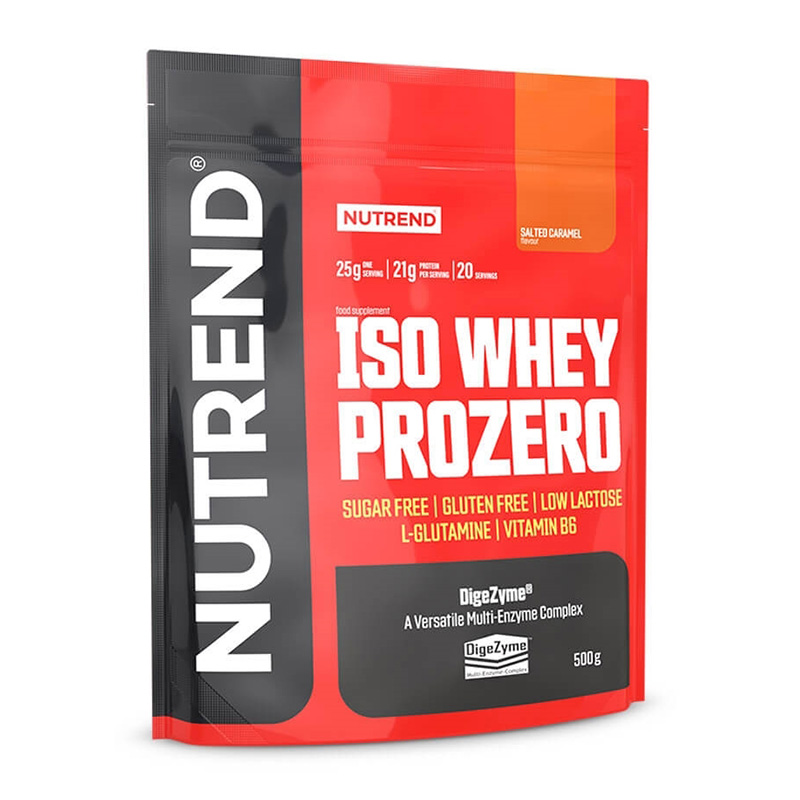 Nutrend ISO Whey Prozero 500 G - Salted Caramel