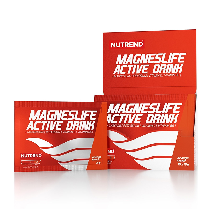Nutrend Magneslife Active Drink 10x15 G - Orange