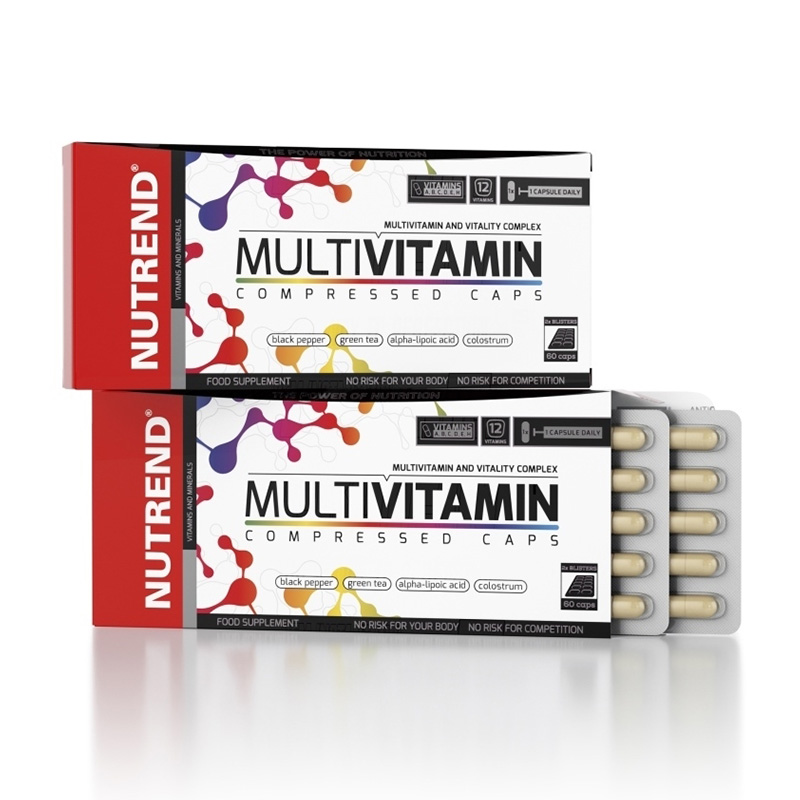 Nutrend Multivitamin Compressed Caps 60 Best Price in UAE