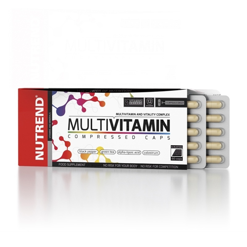 Nutrend Multivitamin Compressed Caps 60 Best Price in Dubai
