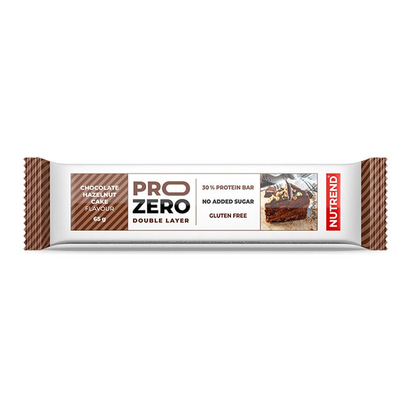 Nutrend Pro Zero Chocolate 65 G - Chocolate Hazelnut Cake