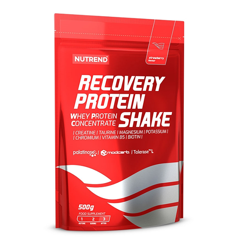 Nutrend Recovery Protein Shake 500 G - Strawberry
