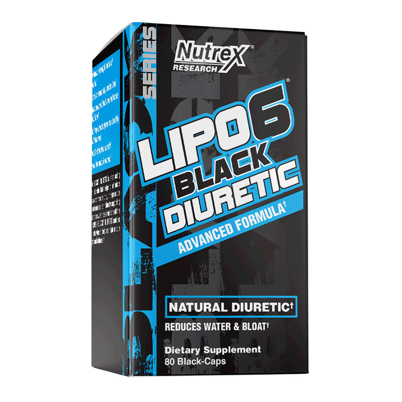 Nutrex Lipo 6 Black Diuretic 80 Caps Best Price in UAE