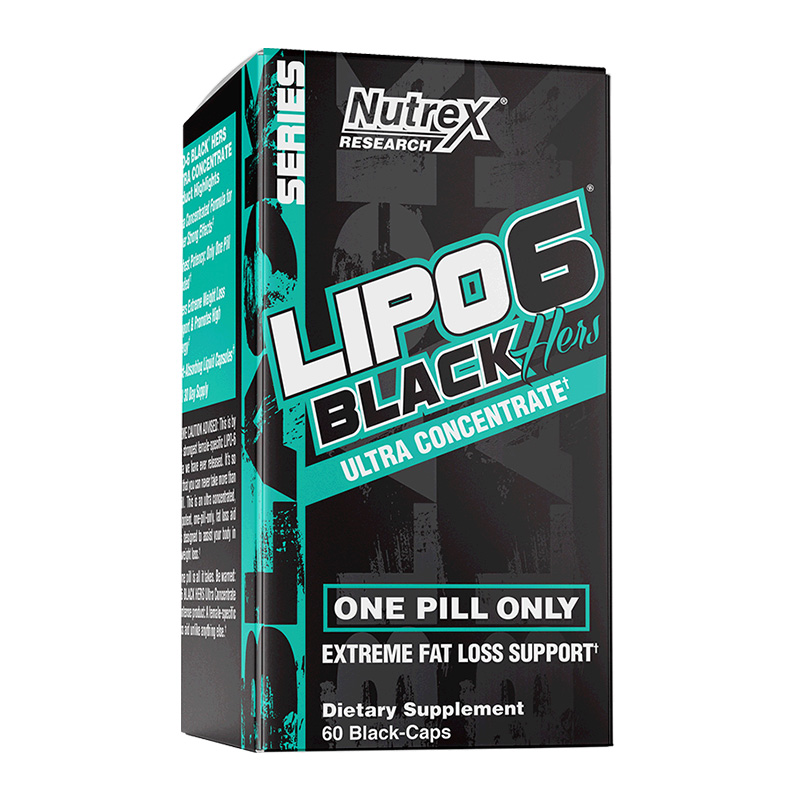Nutrex Lipo 6 Black Hers UC 60 Caps Best Price in UAE