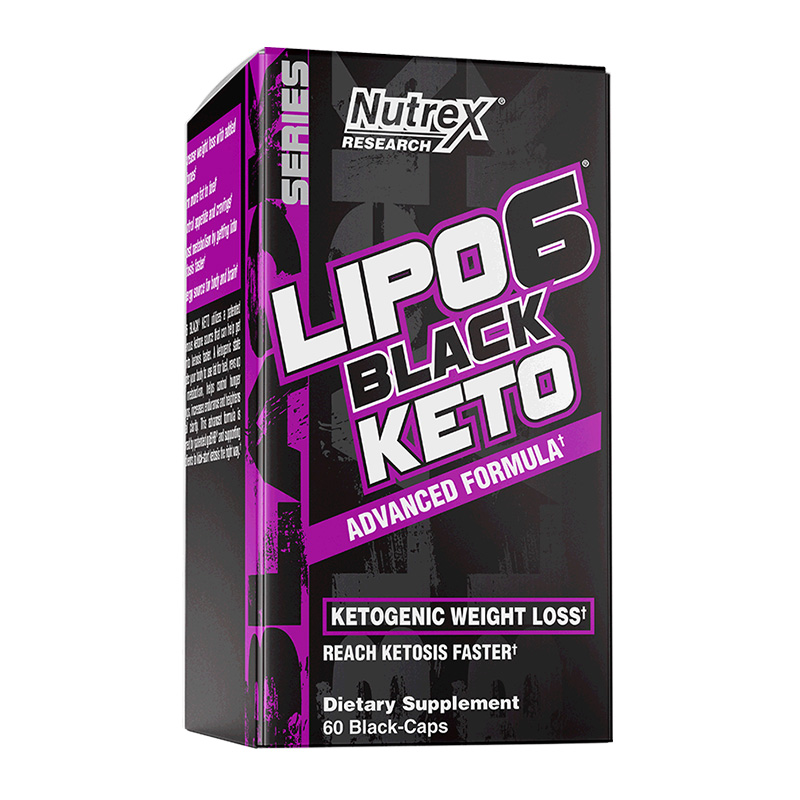 Nutrex Lipo 6 Black KETO 60 Caps