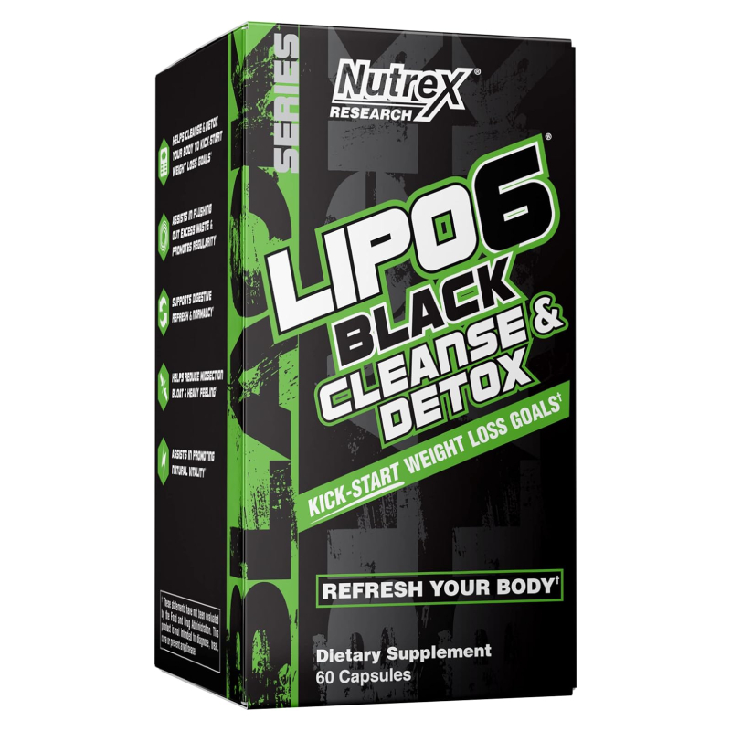 Nutrex Research Lipo 6 Black Cleanse & Detox 60 Capsule