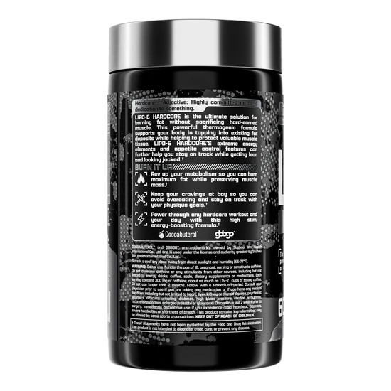 Nutrex Research Lipo 6 Hardcore Fat Burner 60 Capsule Best Price in Dubai