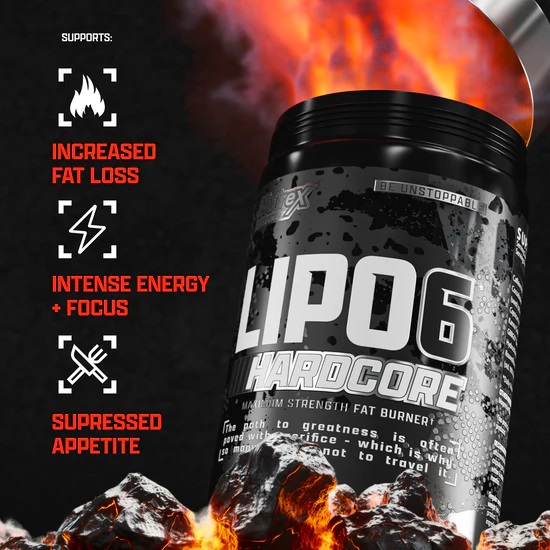 Nutrex Research Lipo 6 Hardcore Fat Burner 60 Capsule Best Price in Sharjah