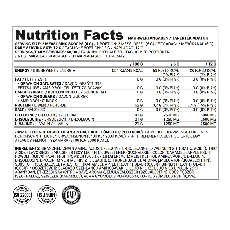 Nutriversum Flow 2:1:1 BCAA 360 G - Sour Cherry Best Price in Dubai