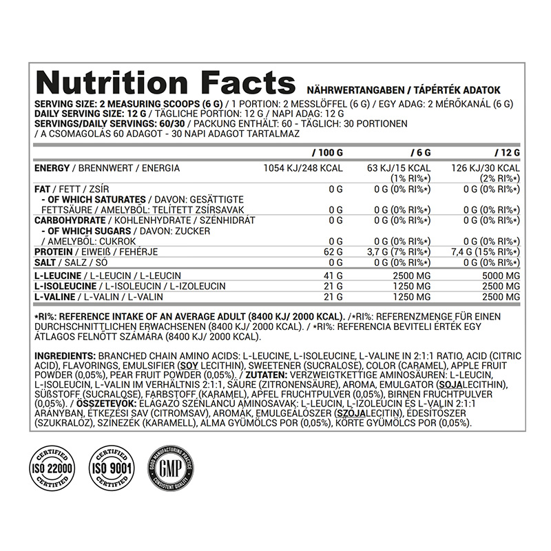 Nutriversum Flow 2:1:1 BCAA 360 G - Strawberry Best Price in Dubai