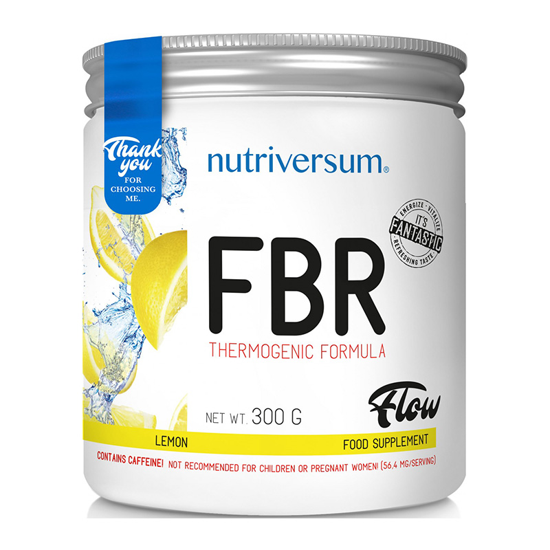 Nutriversum Flow FBR 300 G - Lemon Best Price in UAE