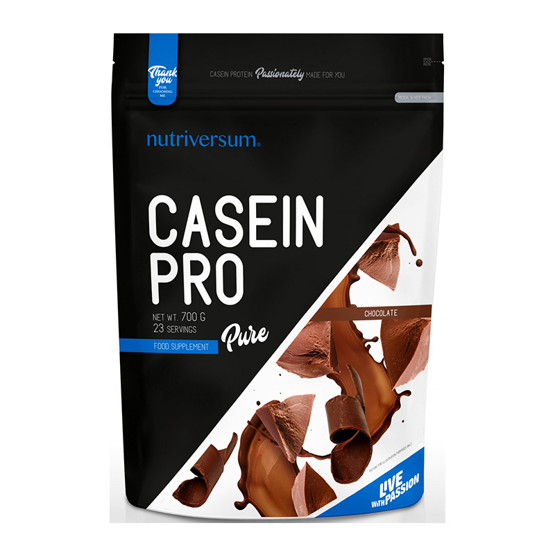 Nutriversum Pure Casein PRO 700 G - Chocolate Best Price in UAE