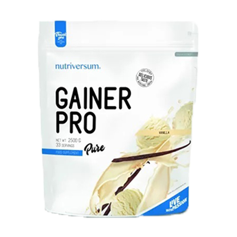 Nutriversum Pure Gainer Pro 2.5 KG - Vanilla