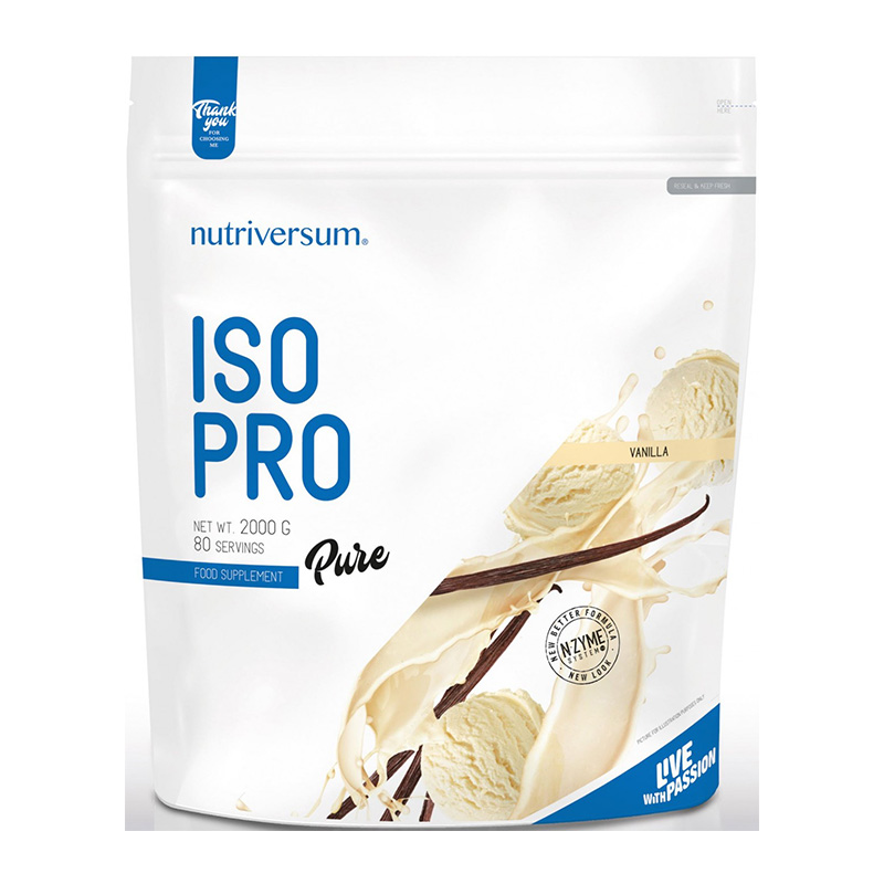 Nutriversum Pure ISO Pro 2 Kg - Vanilla