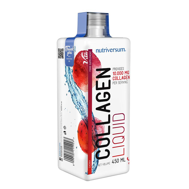 Nutriversum Vita Collagen Liquid 10.000 mg 450 ml - Cherry