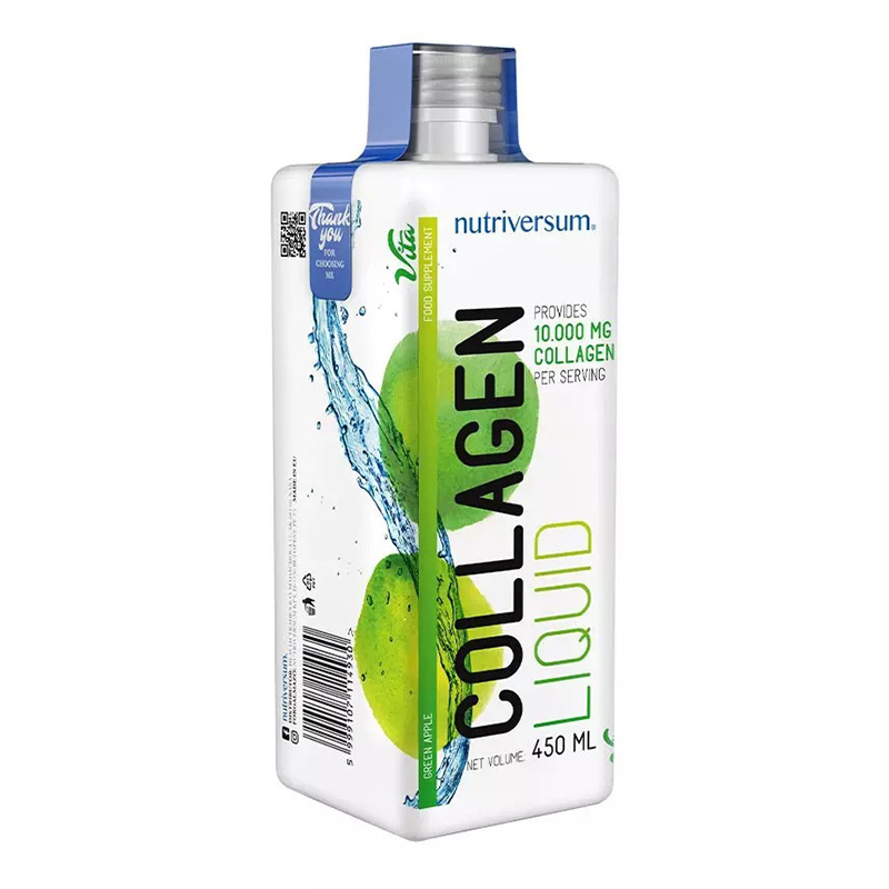 Nutriversum Vita Collagen Liquid 10.000 mg 450 ml - Green Apple Best Price in UAE