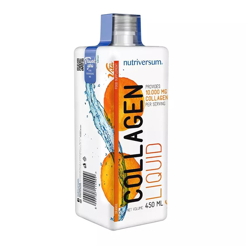 Nutriversum Vita Collagen Liquid 10.000 mg 450 ml - Orange Best Price in UAE