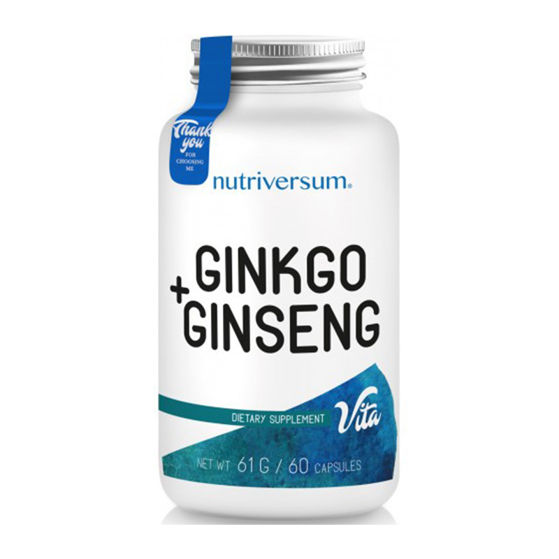Nutriversum Vita Ginkgo + Gingseng 60 Caps