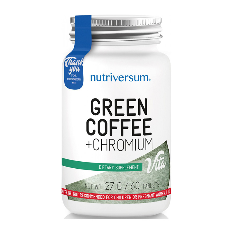 Nutriversum Vita Green Coffee + Chromium 60 Tablets