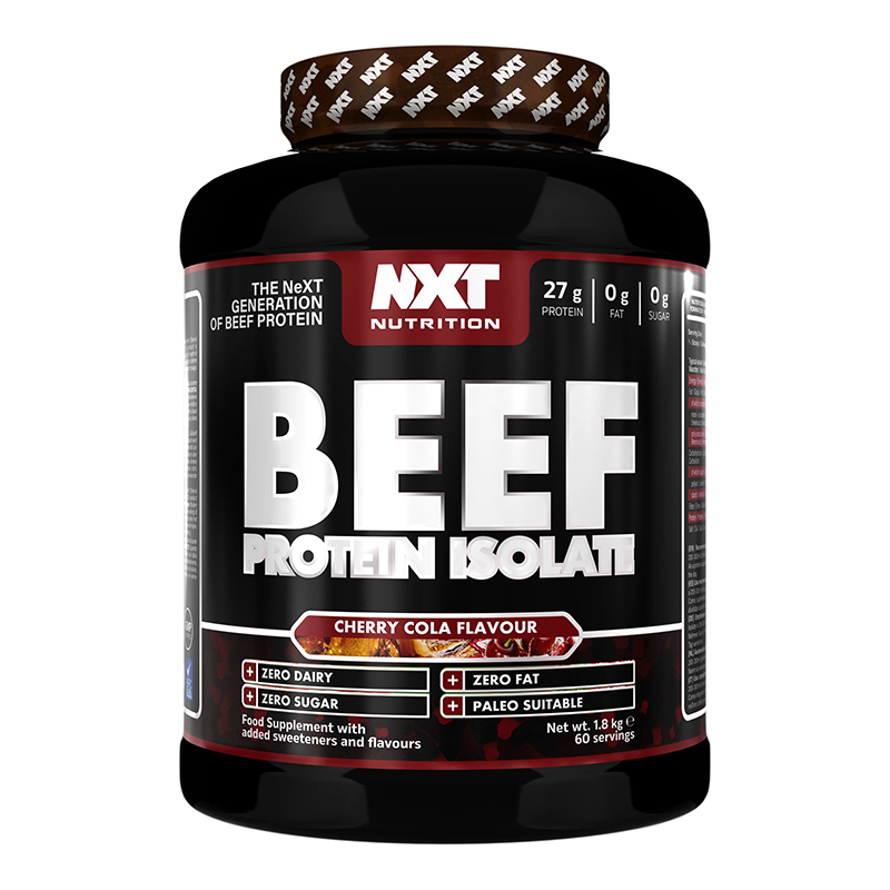 NXT Nutrition Beef Protein Isolate 1.8 Kg - Cherry Cola