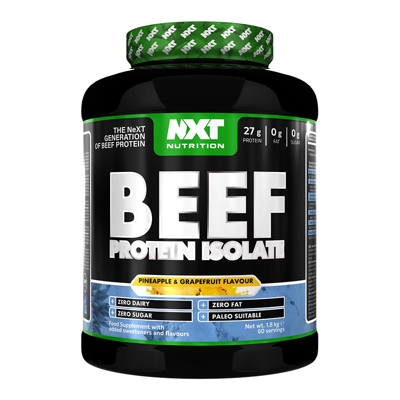 NXT Nutrition Beef Protein Isolate 1.8 Kg - Pineapple & Grapefruit