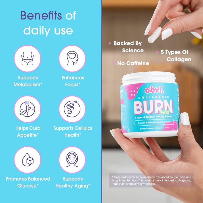 Obvi Collagenic Burn Fast Best Price in  Sharjah
