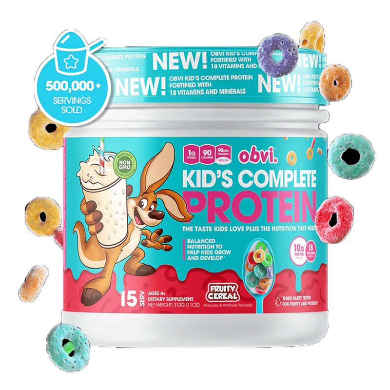 Obvi Kids Complete Protein Fruity Cereal 312 g