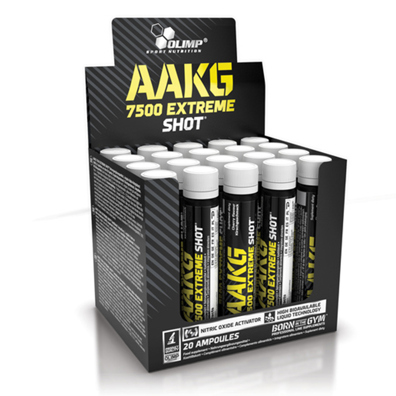 Olimp AAKG 7500 Extreme Shot 20 Ampules x 25 ml