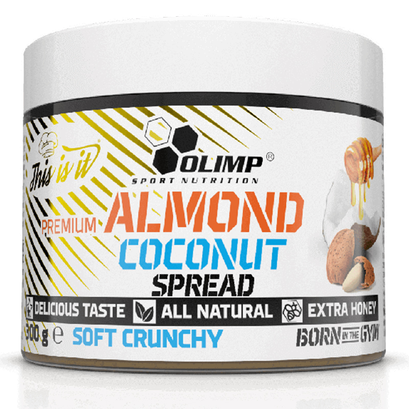 Olimp Almond Coconut Spread Soft Crunchy 300 g