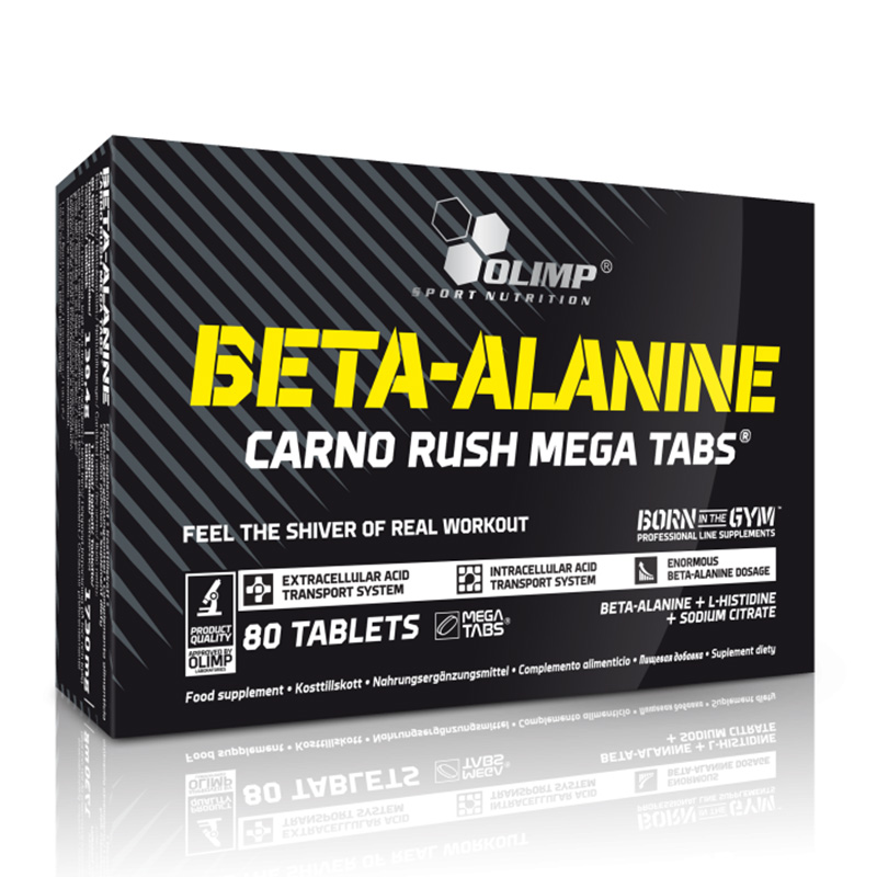 Olimp Beta Alanine Carno Rush Mega Tabs 80 Tabs Best Price in UAE
