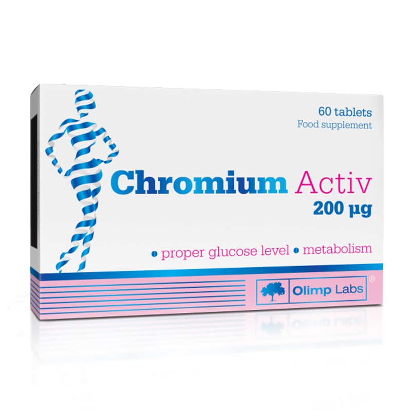 Olimp Chromium Active 200 ug 60 tabs Helps Weight Management