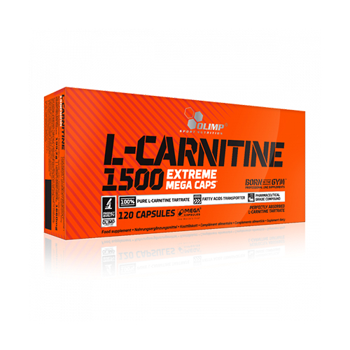 Olimp L-Carnitine 1500 Extreme Mega caps -120 Caps Best Price in UAE
