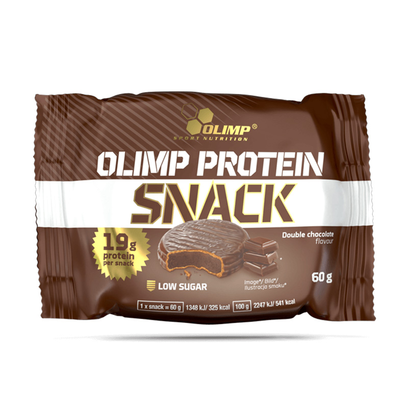 Olimp Protein Snack 60 G - Double Chocolate x 10 Pack