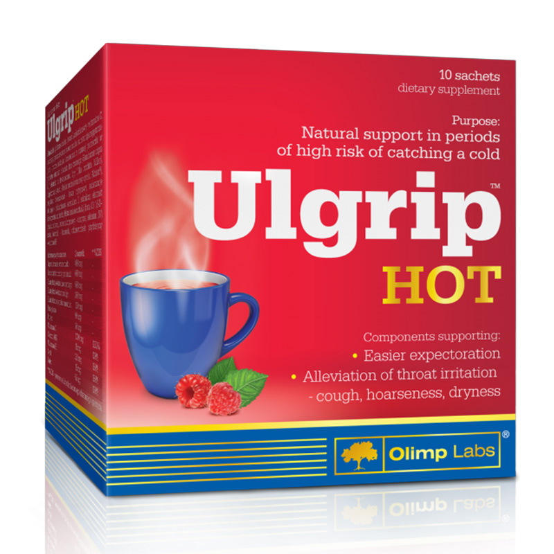 Olimp Ul Grip Hot - Ideal to prevent Cough, Hoarseness and Dryness